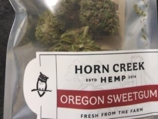 Horn Creek hemp Oregon sweet gum CBD flower review