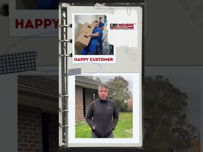 “Fast, Efficient & Careful” ⚡ Happy Customer Review | CBD Movers Australia  #shorts